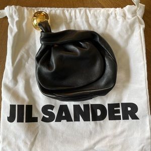 Jil Sander Black Small Sphere Bag